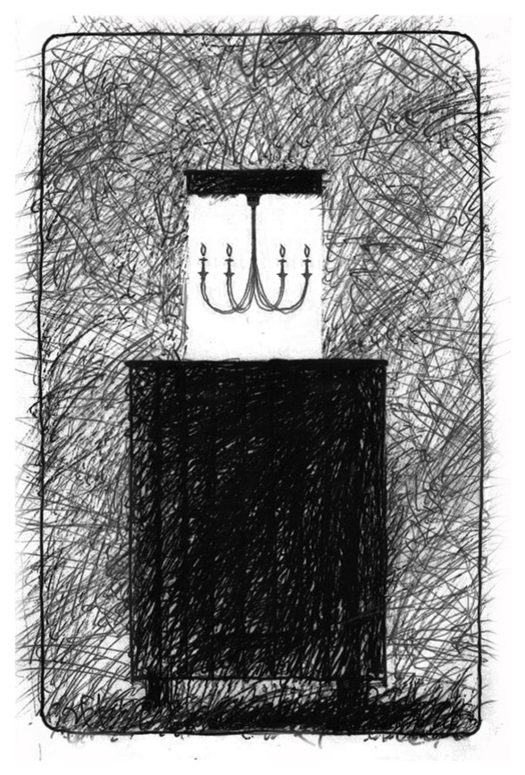 Дом с люстрой