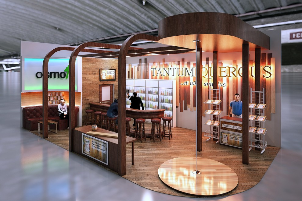 Выставочный стенд для osmo и TANTUM QUERCUS