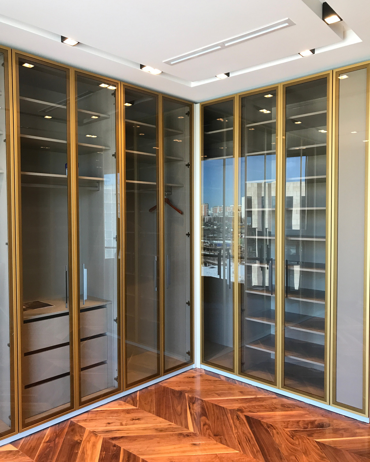 Современная гардеробная