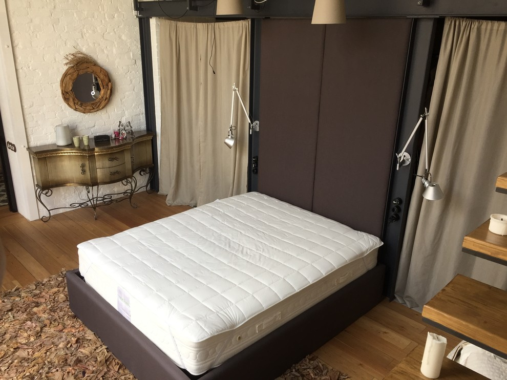 Мягкие стеновые панели в LOFT проекте