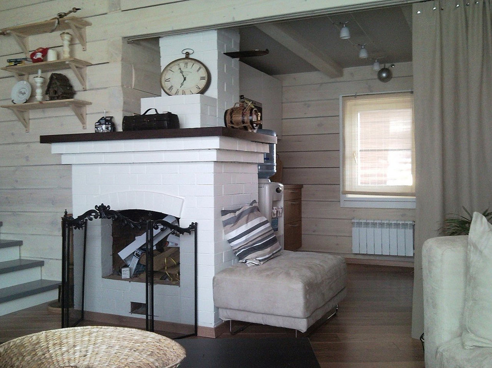 Интерьер деревянного дома 150 м2