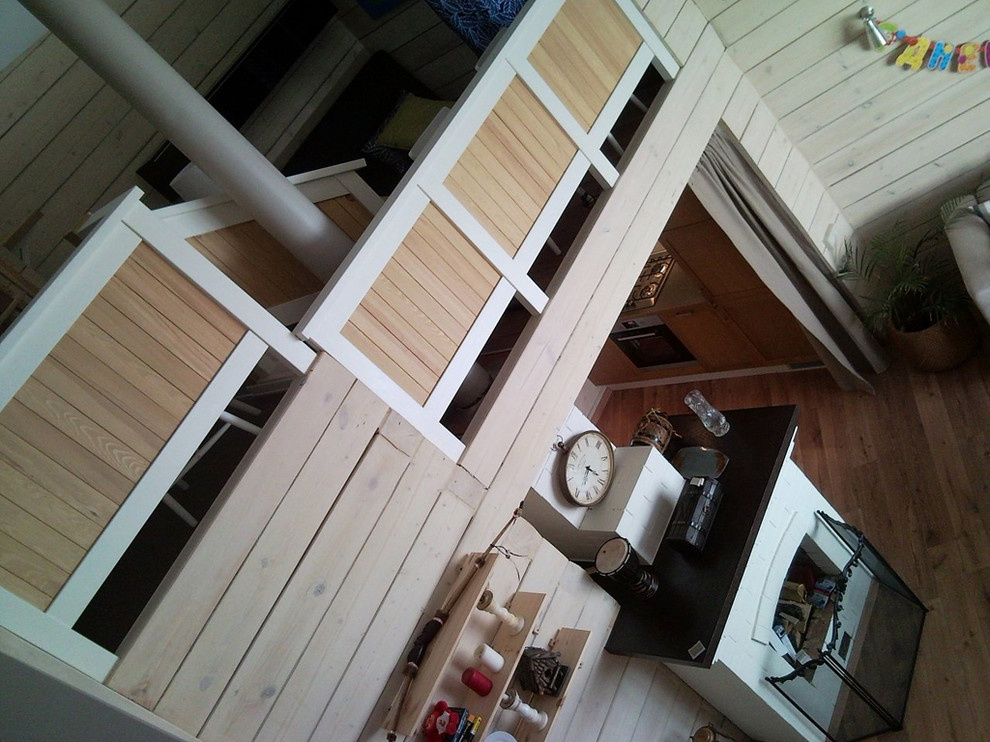 Интерьер деревянного дома 150 м2