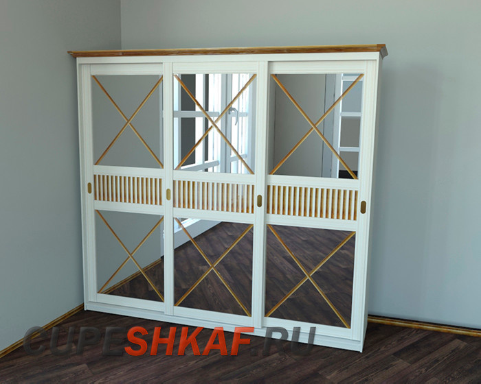 Обложка проекта: Шкаф купе а стиле современной классики