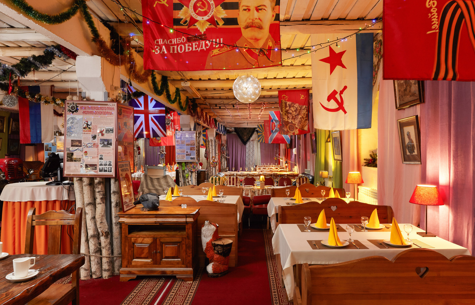 Ресторан с нотками "СССР"