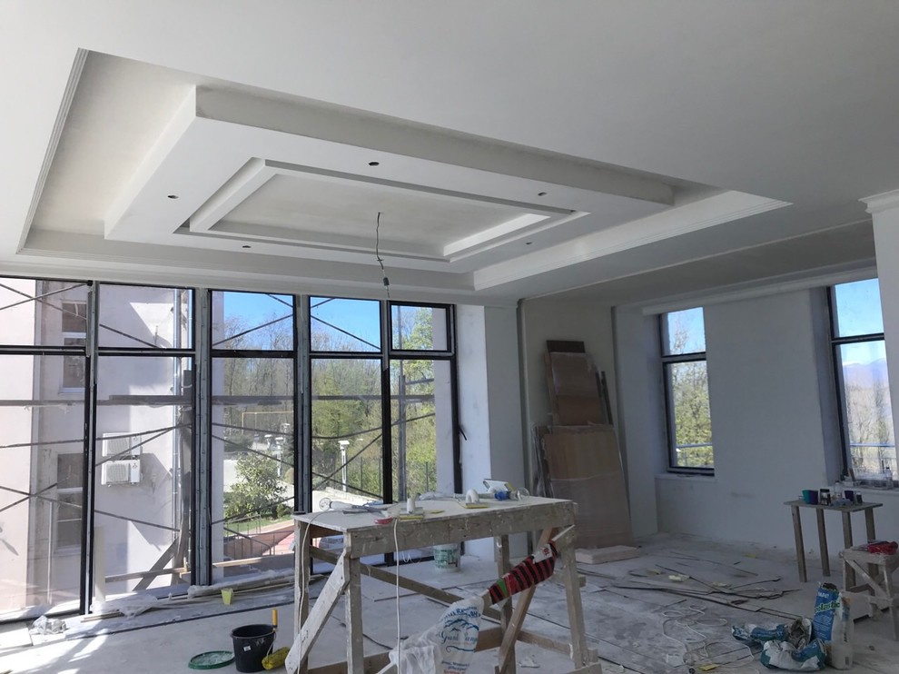 Обложка проекта: Ремонт коттеджа с бассейном в Сочи