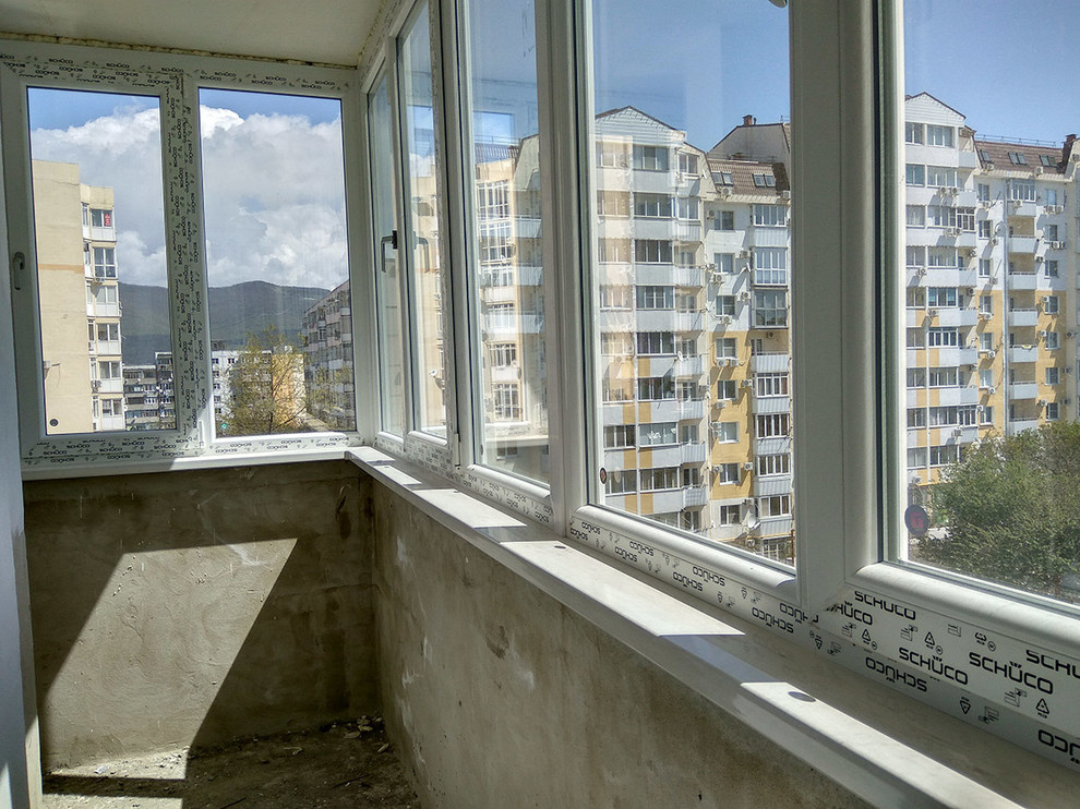 Балкон а квартире Геленджика