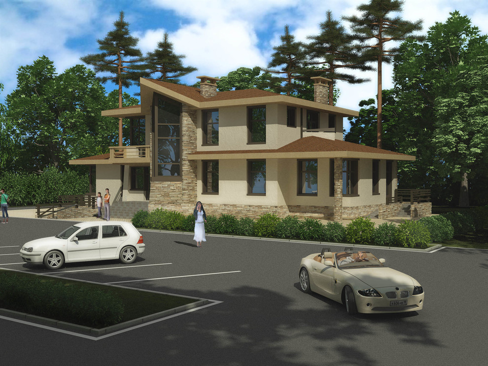 Коттеджный посёлок "Яхромскин Горки-2" с разработкой индивидуальных жилых домов.