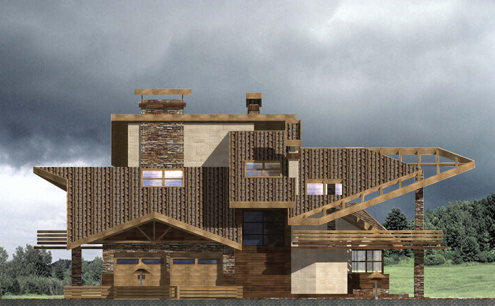 Коттеджный посёлок "Яхромскин Горки-2" с разработкой индивидуальных жилых домов.