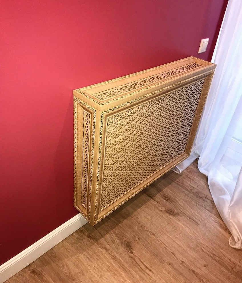 Экран-короб из багета дуб светлый