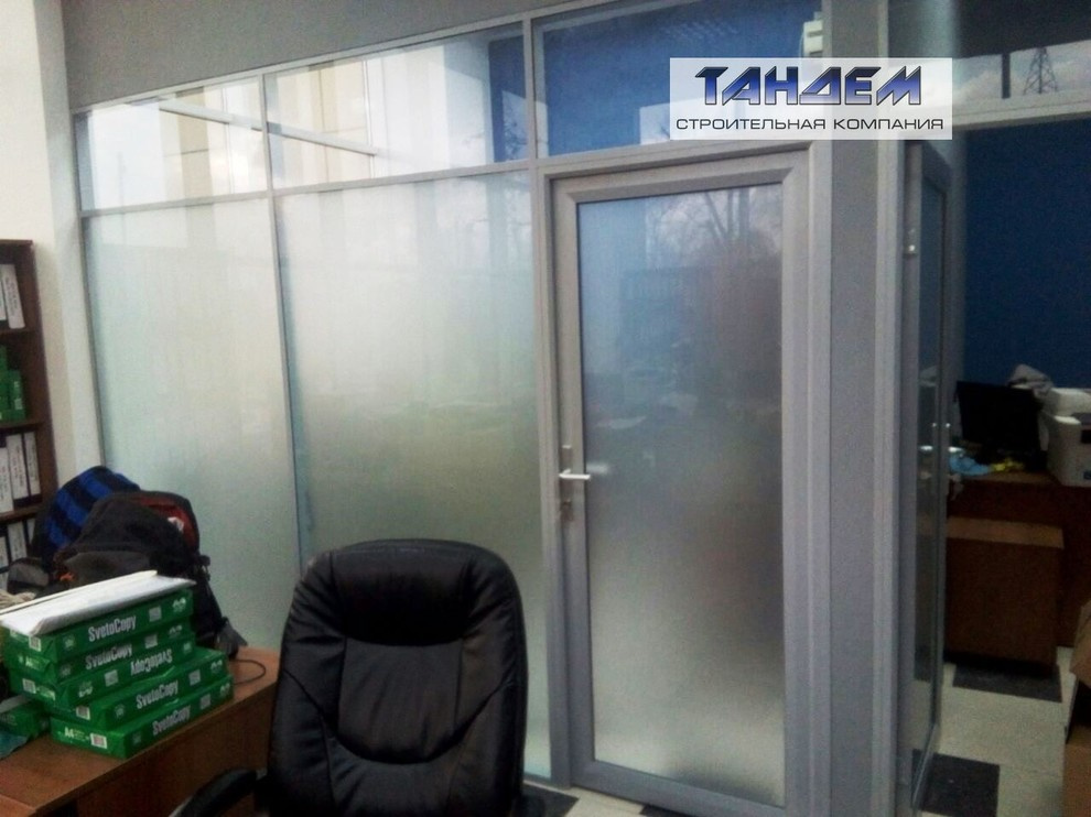 Изготовление и монтаж Стационарных перегородок Tandem-Standart