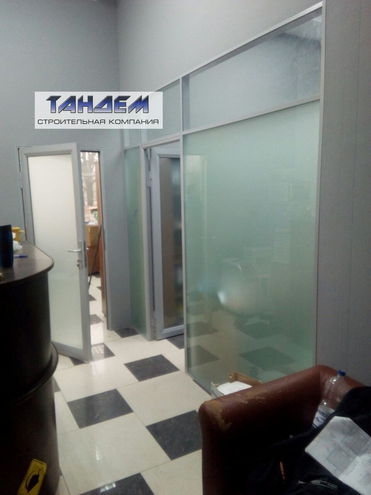 Изготовление и монтаж Стационарных перегородок Tandem-Standart