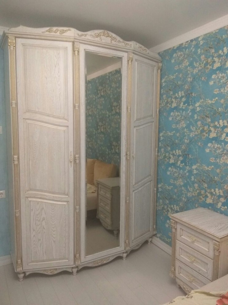 Спальня из массива дуба, с резьбой