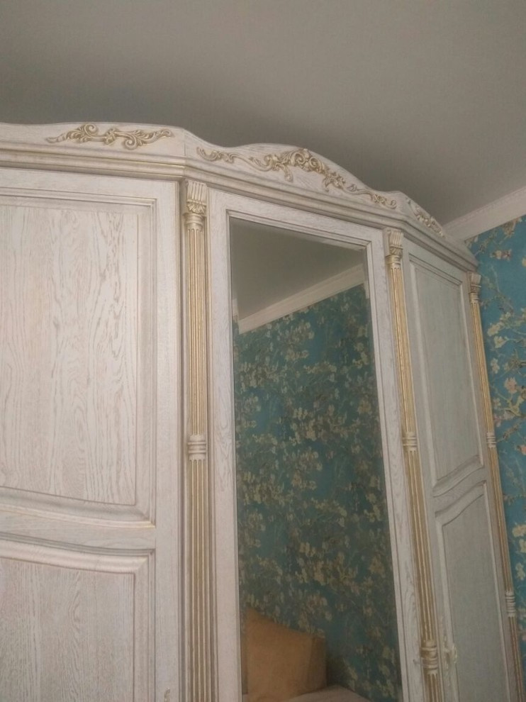 Спальня из массива дуба, с резьбой