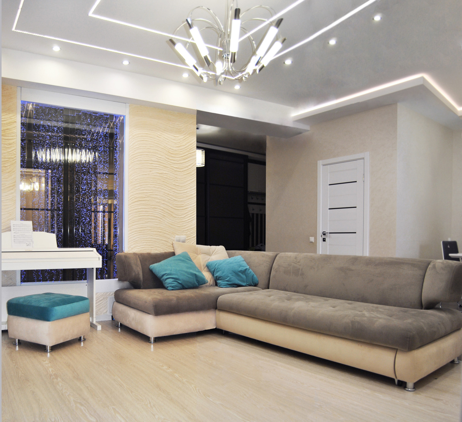 Гостиная для очень дружной семьи Жк "Наследие"