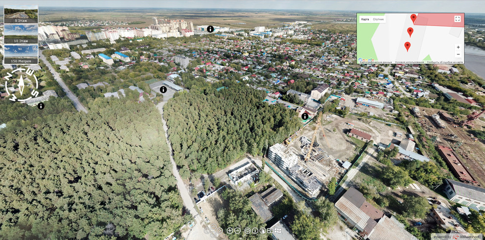 Обложка проекта: Пример виртуального тура по строящемуся объекту