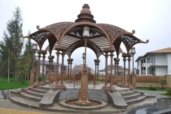 Кованая беседка Модерн