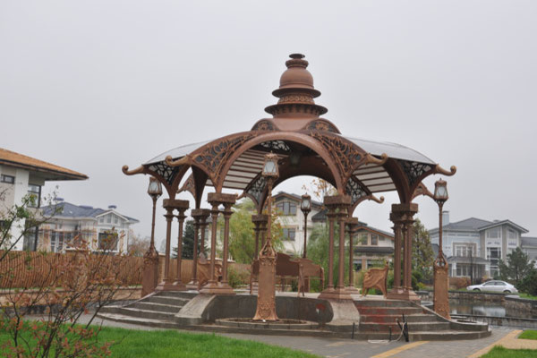 Кованая беседка Модерн