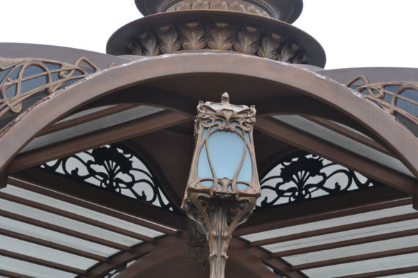 Кованая беседка Модерн