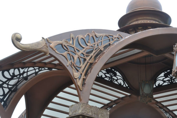 Кованая беседка Модерн