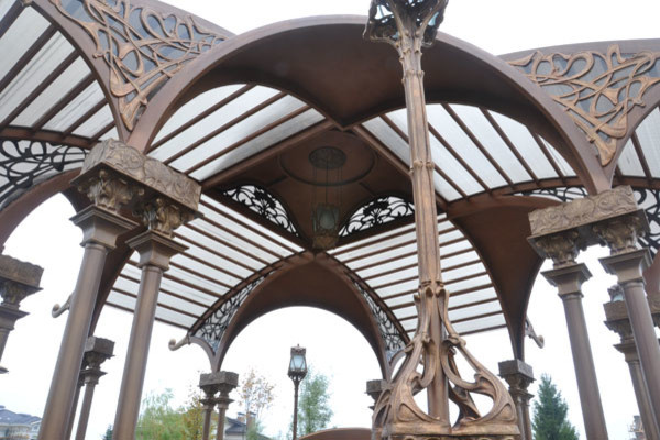 Кованая беседка Модерн