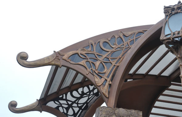 Кованая беседка Модерн