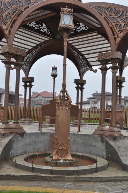 Кованая беседка Модерн