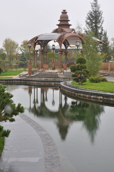 Кованая беседка Модерн