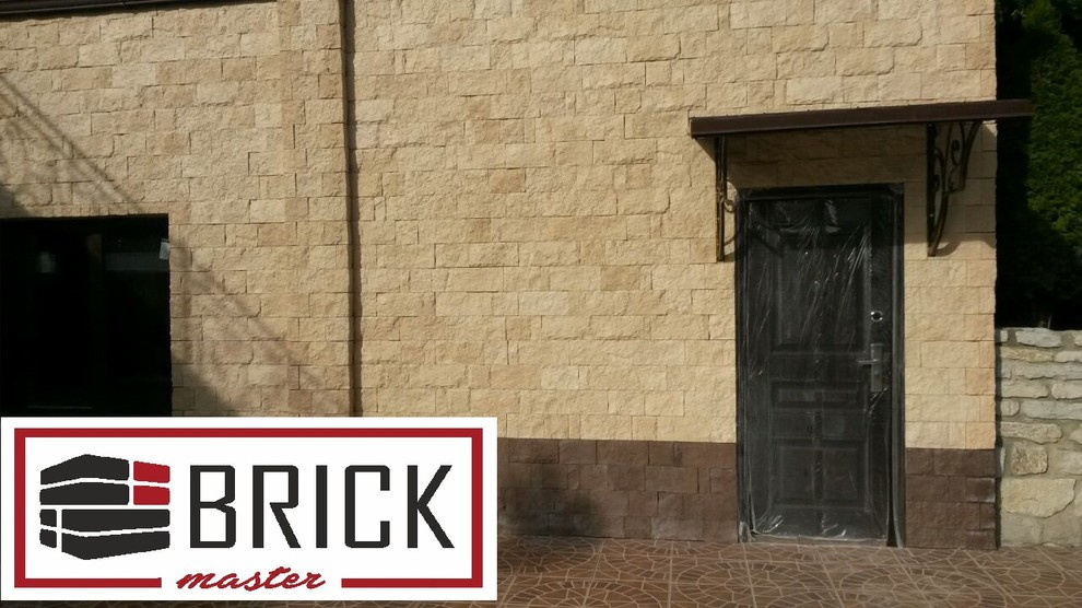 Облицовка дома в Сочи камнем Афины 11-109-00