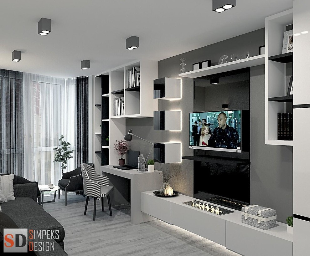 Superb creative apartments.Functionalism interior design