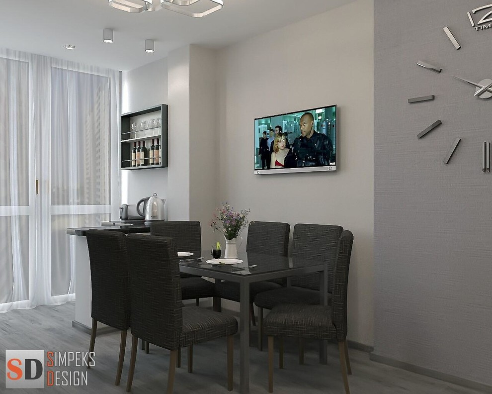 Superb creative apartments.Functionalism interior design