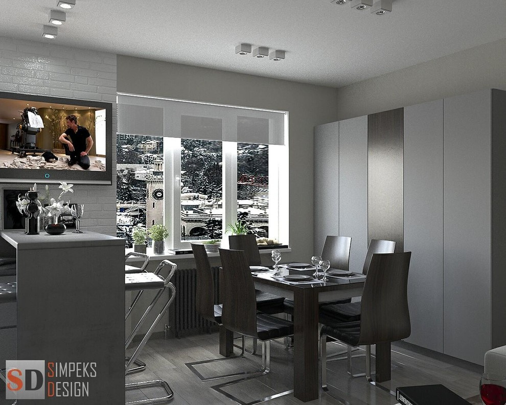 Constructivism Style Design in new apartments