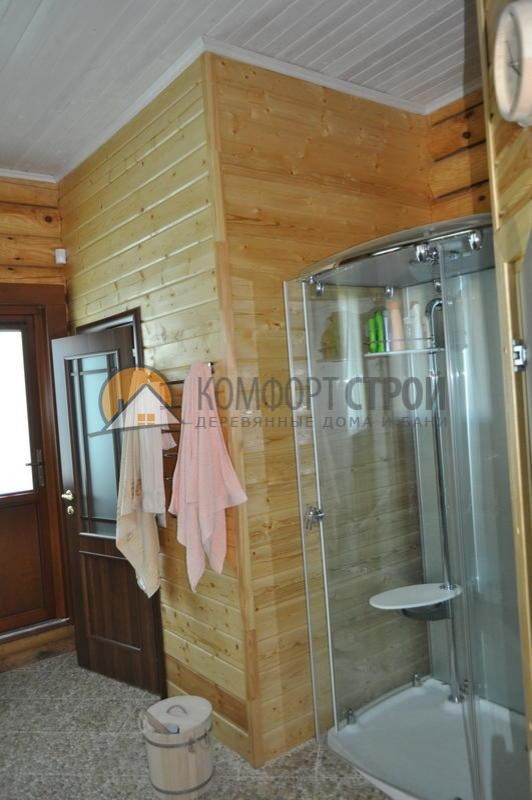 Дом-баня с бассейном 130.11 м2 8.25х12.4