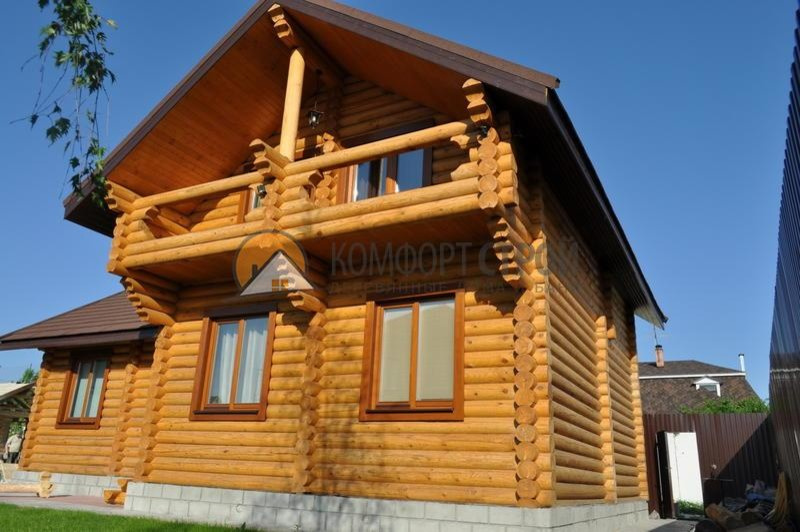 Дом-баня с бассейном 130.11 м2 8.25х12.4