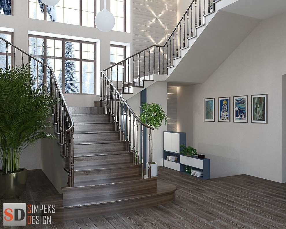 Neo-Classic interior.Design in amazing house.