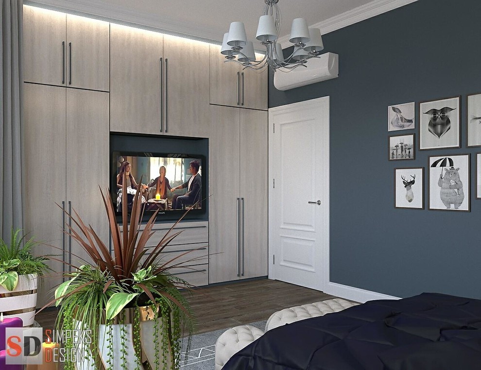 Neo-Classic interior.Design in amazing house.