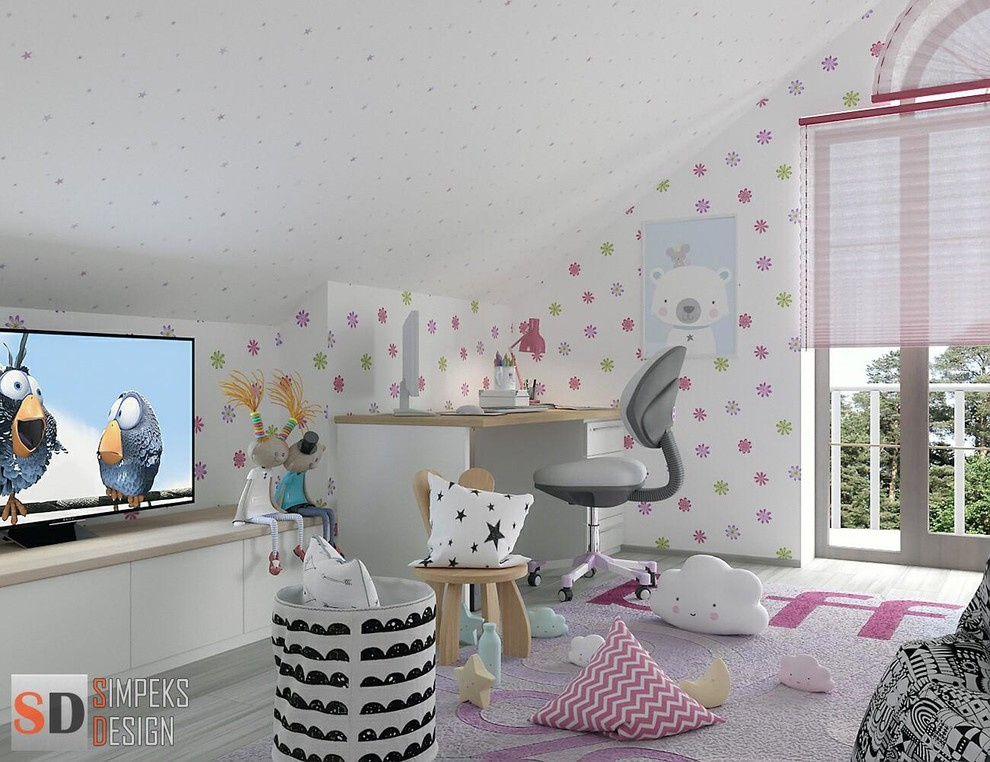 Neo-Classic interior.Design in amazing house.