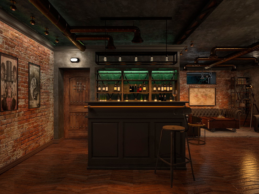 Интерьер в стиле стимпанк