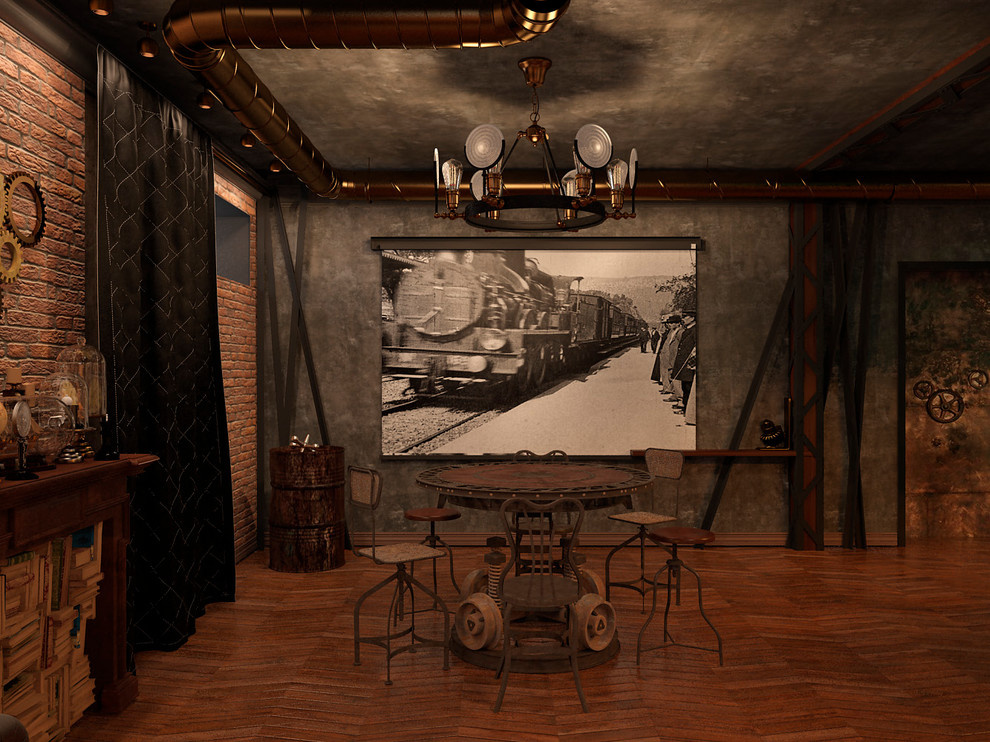 Интерьер в стиле стимпанк