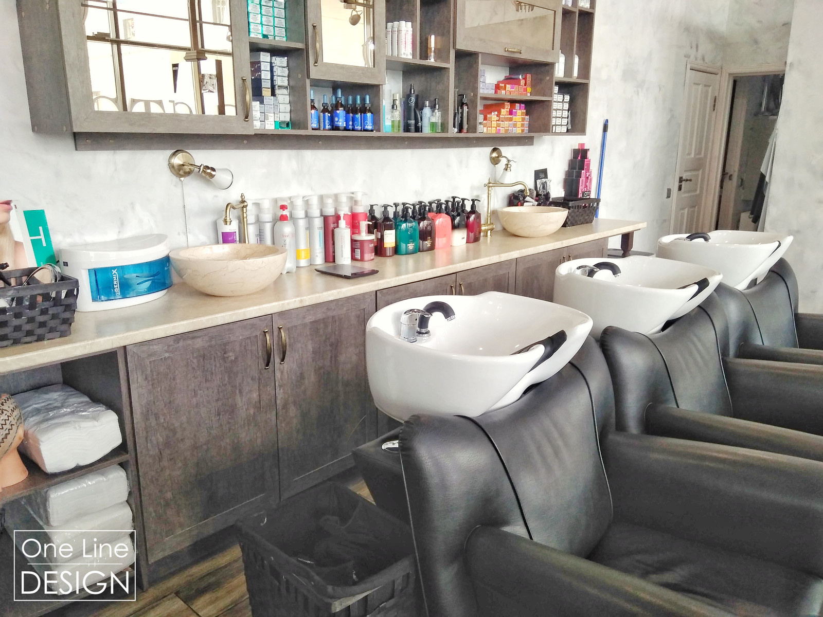 Салон красоты в стиле лофт