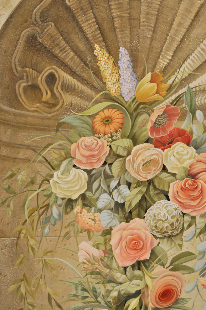 роспись в классическом интерьере