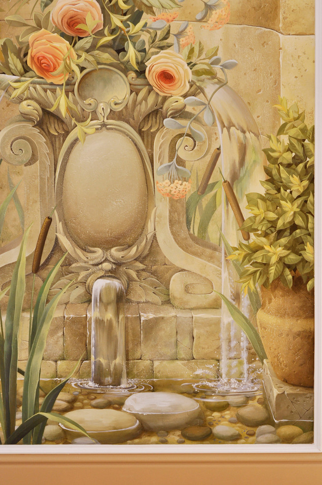 роспись в классическом интерьере