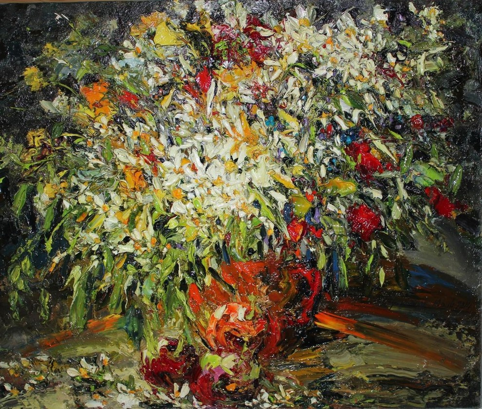 Interior decoration paintings.