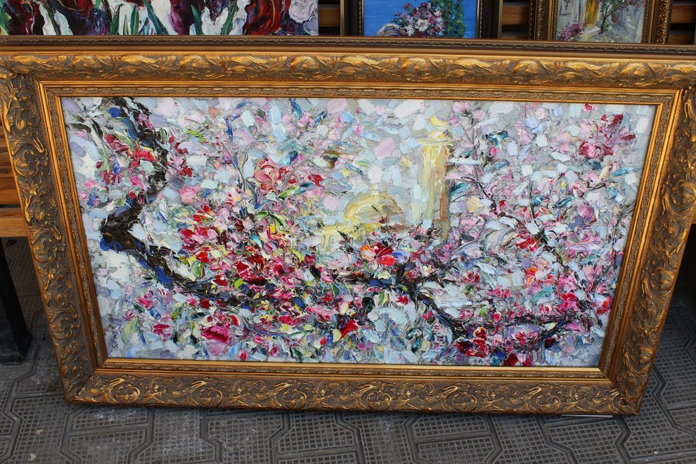 Interior decoration paintings.