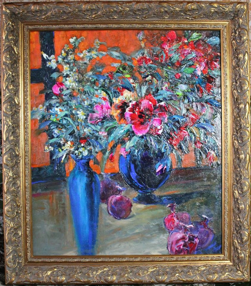 Interior decoration paintings.
