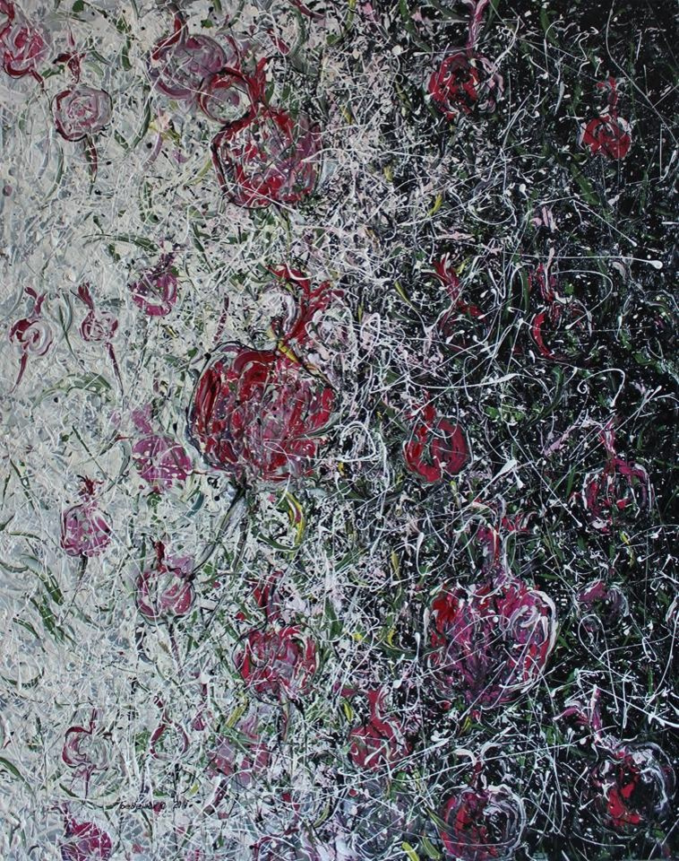 Interior decoration paintings.