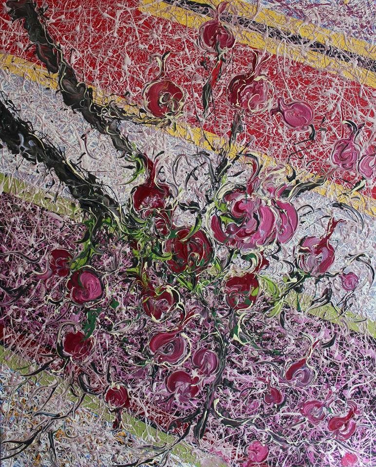 Interior decoration paintings.