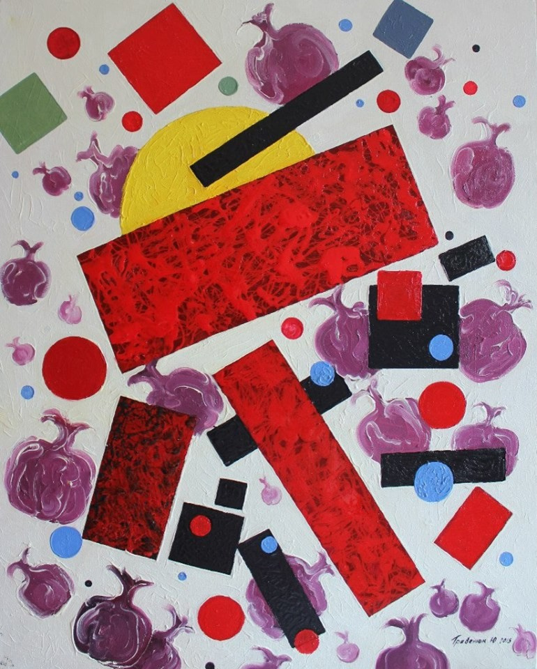 Interior decoration paintings.