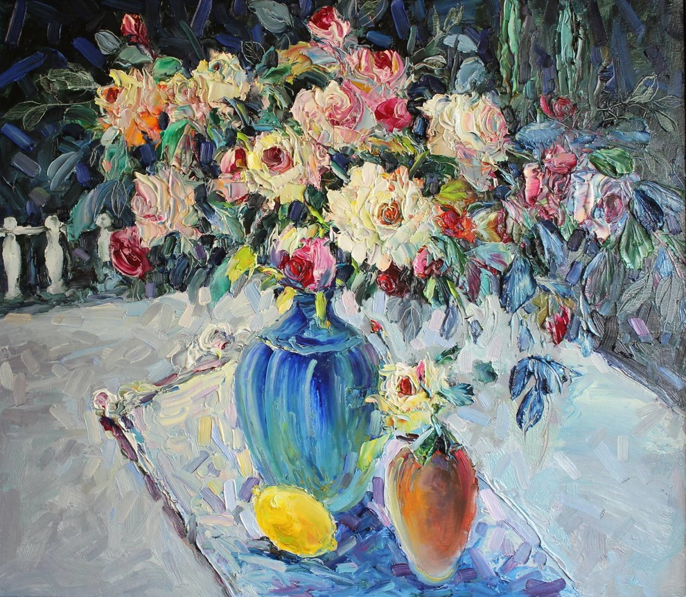 Interior decoration paintings.