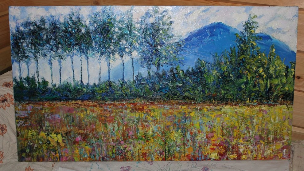 Interior decoration paintings.