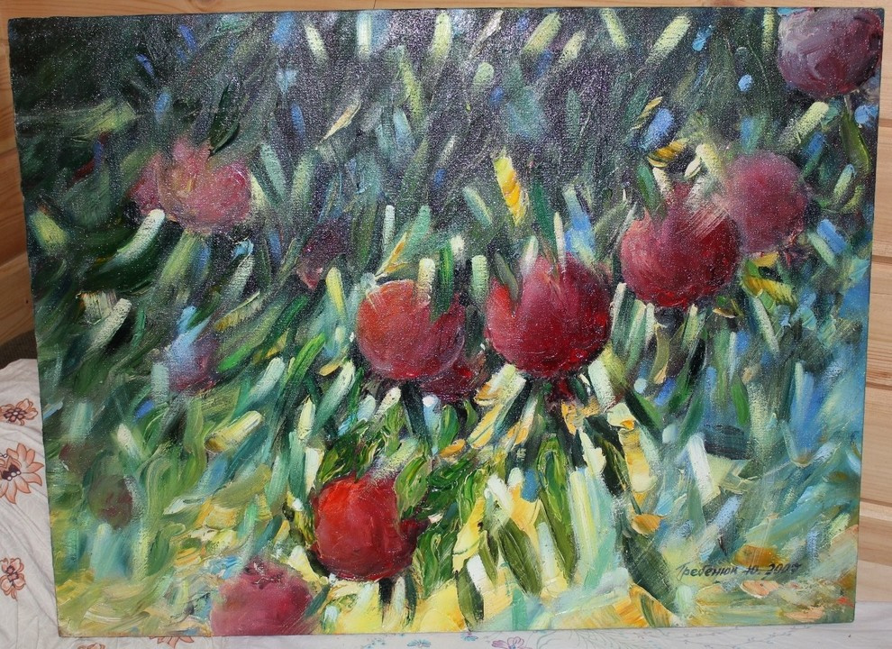 Interior decoration paintings.